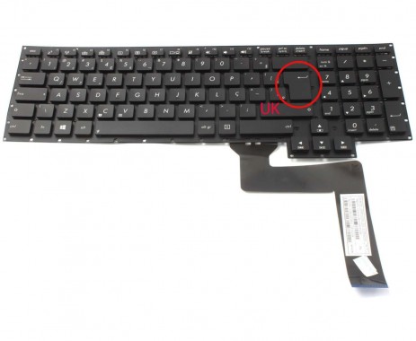 Tastatura Asus  G750JZ. Keyboard Asus  G750JZ. Tastaturi laptop Asus  G750JZ. Tastatura notebook Asus  G750JZ