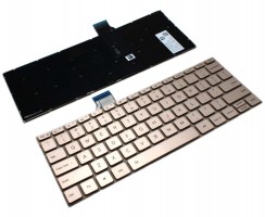 Tastatura Xiaomi Air 12 5 Gold iluminata backlit. Keyboard Xiaomi Air 12 5 Gold. Tastaturi laptop Xiaomi Air 12 5 Gold. Tastatura notebook Xiaomi Air 12 5 Gold