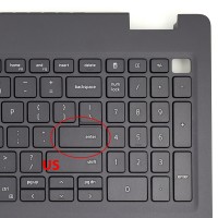Tastatura Dell Latitude 3510 Gri cu Palmrest Gri fara TouchPad