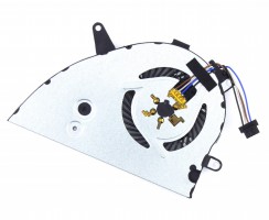 Cooler laptop HP TPN-Q208 cu video integrat. Ventilator procesor HP TPN-Q208. Sistem racire laptop HP TPN-Q208