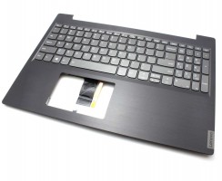 Tastatura Lenovo W125685455 Gri cu Palmrest Gri iluminata backlit. Keyboard Lenovo W125685455 Gri cu Palmrest Gri. Tastaturi laptop Lenovo W125685455 Gri cu Palmrest Gri. Tastatura notebook Lenovo W125685455 Gri cu Palmrest Gri