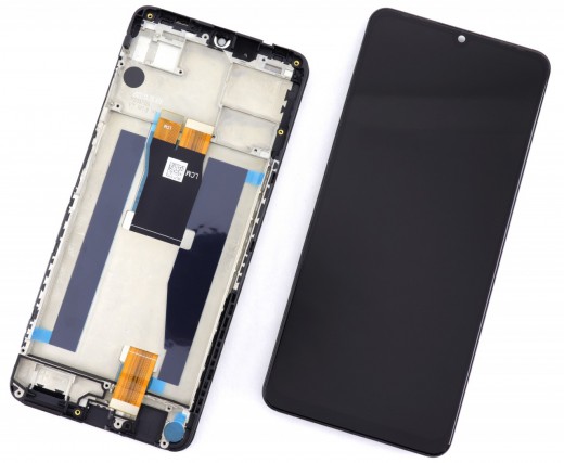 Display ZTE Blade V50 Vita 4G cu Rama Black Negru