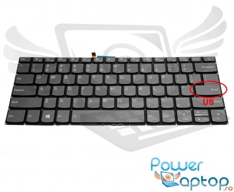 Tastatura Lenovo IdeaPad S145-14IKB iluminata. Keyboard Lenovo IdeaPad S145-14IKB. Tastaturi laptop Lenovo IdeaPad S145-14IKB. Tastatura notebook Lenovo IdeaPad S145-14IKB