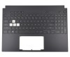 Tastatura Asus TUF Dash F15 FX517ZM Neagra cu Palmrest Negru iluminata backlit. Keyboard Asus TUF Dash F15 FX517ZM Neagra cu Palmrest Negru. Tastaturi laptop Asus TUF Dash F15 FX517ZM Neagra cu Palmrest Negru. Tastatura notebook Asus TUF Dash F15 FX517ZM Neagra cu Palmrest Negru