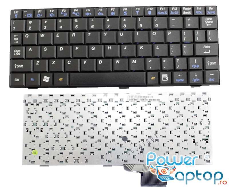 Tastatura Asus Eee PC 701SDX neagra