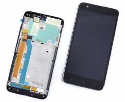 Ansamblu Display LCD + Touchscreen Original Service Pack Negru Lenovo C2 Display Original Service Pack Negru cu Rama  . Ecran + Digitizer Original Service Pack Negru Lenovo C2 Display Original Service Pack Negru cu Rama