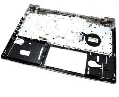 Tastatura HP ProBook 445 G6 Neagra cu Palmrest Argintiu iluminata backlit