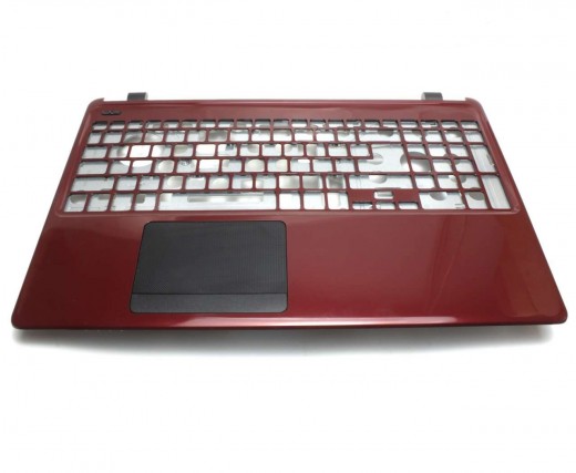 Palmrest Acer Aspire E1 532P. Carcasa Superioara Acer Aspire E1 532P Visiniu cu touchpad inclus