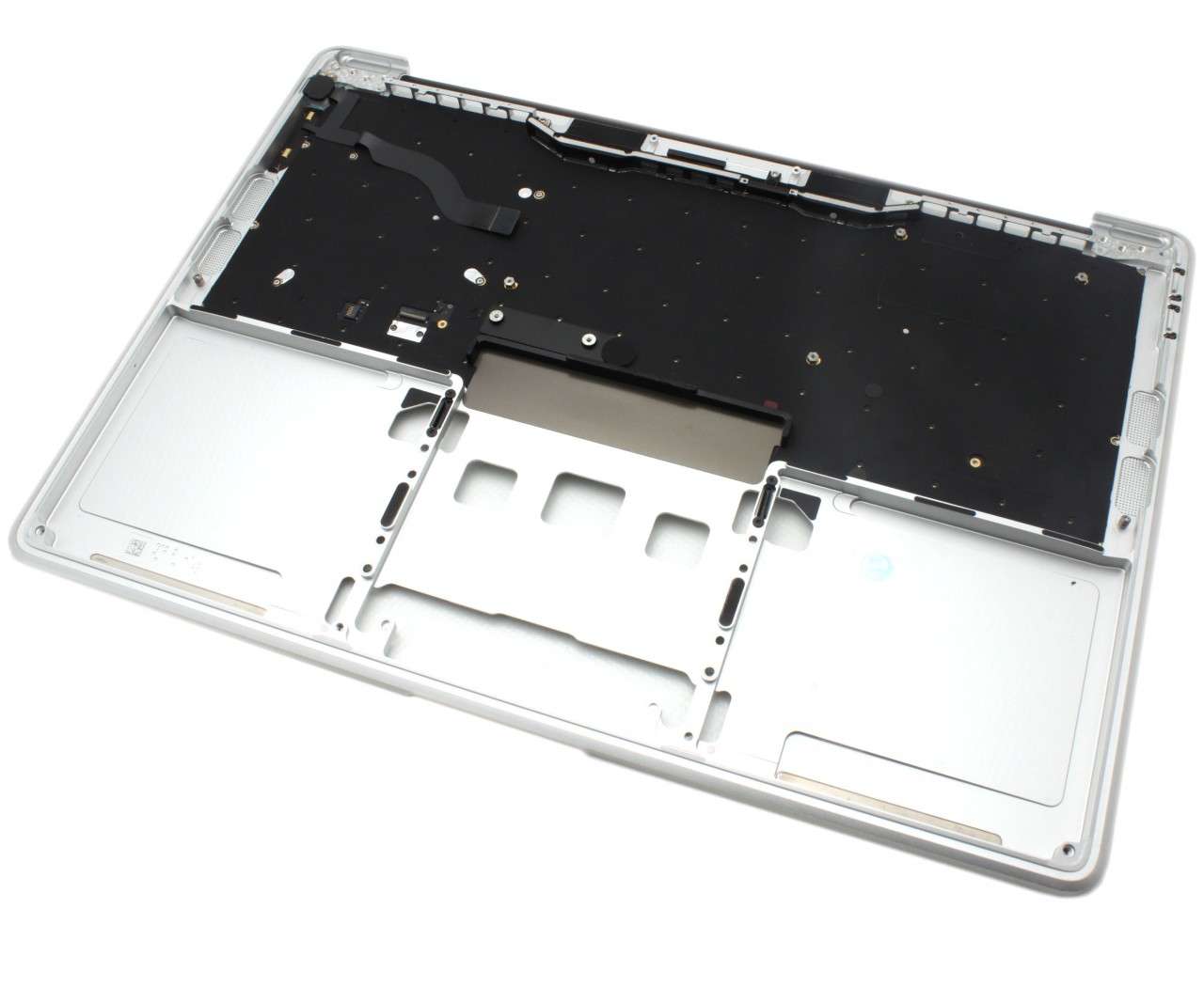 Tastatura Apple MacBook Pro Retina 13 A1708 Mid 2017 Neagra cu Palmrest Argintiu 2017 imagine Black Friday 2021