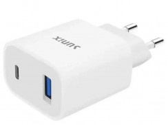 Incarcator USB-C 25W Dual Port USB-A USB-C Sunix Budget S236A