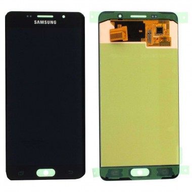 Ansamblu Display LCD + Touchscreen Samsung Galaxy A5 2016 A510 Display Original Negru Black Negru . Ecran + Digitizer Samsung Galaxy A5 2016 A510 Display Original Negru Black