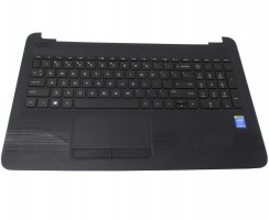 Tastatura HP  15Q-AJ neagra cu Palmrest si Touchpad. Keyboard HP  15Q-AJ neagra cu Palmrest si Touchpad. Tastaturi laptop HP  15Q-AJ neagra cu Palmrest si Touchpad. Tastatura notebook HP  15Q-AJ neagra cu Palmrest si Touchpad