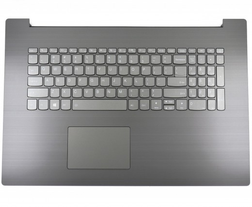 Tastatura Lenovo IdeaPad V320-17IKB Gri cu Palmrest Gri si TouchPad iluminata backlit. Keyboard Lenovo IdeaPad V320-17IKB Gri cu Palmrest Gri si TouchPad. Tastaturi laptop Lenovo IdeaPad V320-17IKB Gri cu Palmrest Gri si TouchPad. Tastatura notebook Lenovo IdeaPad V320-17IKB Gri cu Palmrest Gri si TouchPad