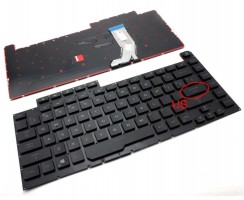 Tastatura Asus ROG STRIX G512LU iluminata. Keyboard Asus ROG STRIX G512LU. Tastaturi laptop Asus ROG STRIX G512LU. Tastatura notebook Asus ROG STRIX G512LU
