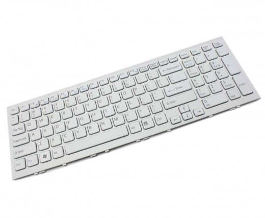 Tastatura Sony Vaio VPCEF3E1RWI alba. Keyboard Sony Vaio VPCEF3E1RWI alba. Tastaturi laptop Sony Vaio VPCEF3E1RWI alba. Tastatura notebook Sony Vaio VPCEF3E1RWI alba