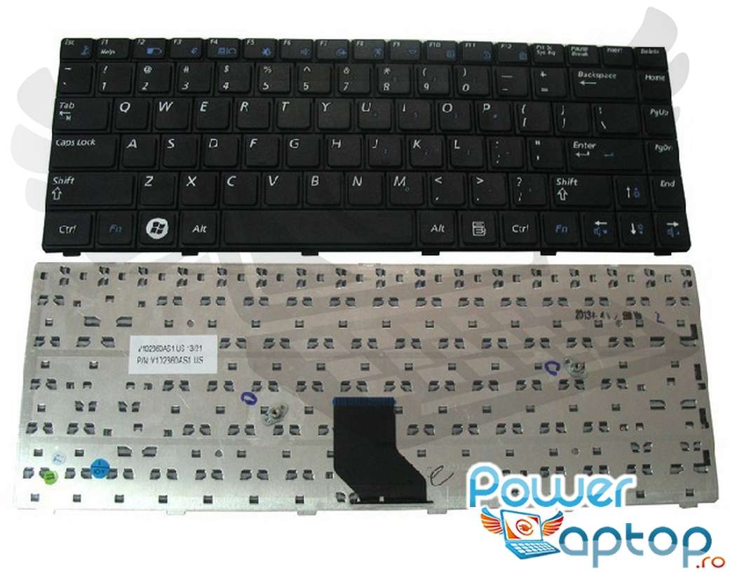 Tastatura Samsung NP R522h powerlaptop.ro imagine noua reconect.ro