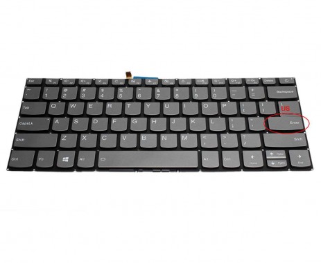 Tastatura Lenovo IdeaPad 320-14AST iluminata. Keyboard Lenovo IdeaPad 320-14AST. Tastaturi laptop Lenovo IdeaPad 320-14AST. Tastatura notebook Lenovo IdeaPad 320-14AST