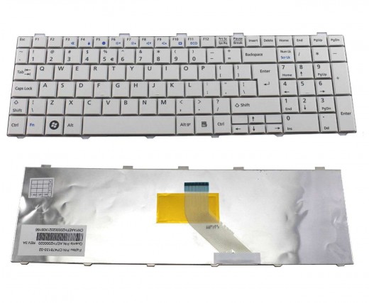 Tastatura Fujitsu Lifebook A530 alba. Keyboard Fujitsu Lifebook A530 alba. Tastaturi laptop Fujitsu Lifebook A530 alba. Tastatura notebook Fujitsu Lifebook A530 alba