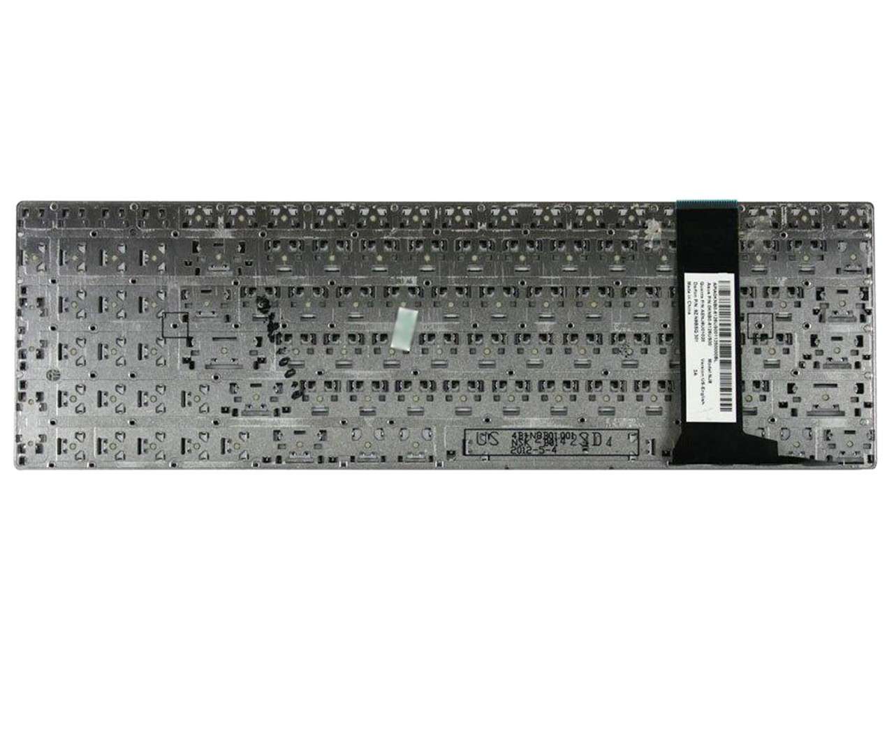 Tastatura Asus N76V layout UK fara rama enter mare ASUS imagine noua reconect.ro