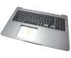 Tastatura Dell Inspiron 15 5567 Neagra cu Palmrest Argintiu iluminata backlit. Keyboard Dell Inspiron 15 5567 Neagra cu Palmrest Argintiu. Tastaturi laptop Dell Inspiron 15 5567 Neagra cu Palmrest Argintiu. Tastatura notebook Dell Inspiron 15 5567 Neagra cu Palmrest Argintiu