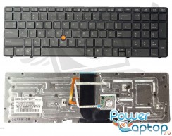 Tastatura HP ProBook 6560b iluminata backlit. Keyboard HP ProBook 6560b iluminata backlit. Tastaturi laptop HP ProBook 6560b iluminata backlit. Tastatura notebook HP ProBook 6560b iluminata backlit
