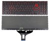Tastatura HP PK132K02B10 Neagra cu taste rosii iluminata. Keyboard HP PK132K02B10. Tastaturi laptop HP PK132K02B10. Tastatura notebook HP PK132K02B10