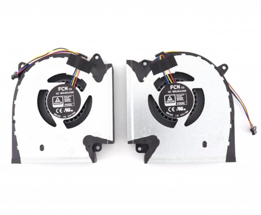 Sistem coolere laptop Asus ROG Strix G17. Ventilatoare procesor Asus ROG Strix G17. Sistem racire laptop Asus ROG Strix G17