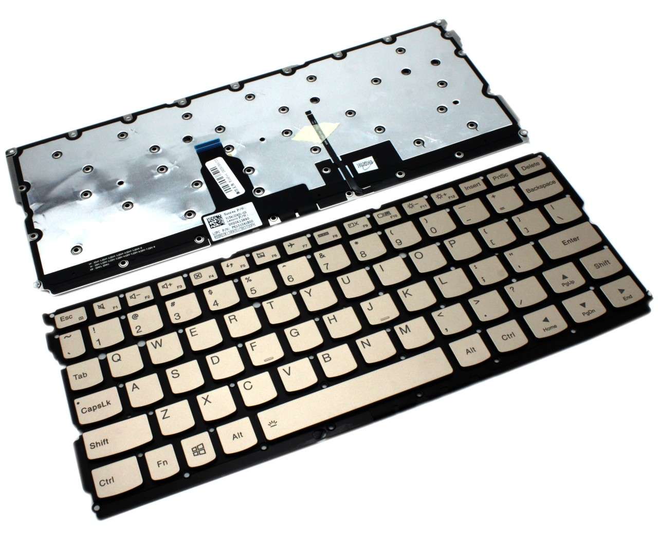Tastatura Aurie Lenovo Yoga 900S-12ISK iluminata layout US fara rama enter mic