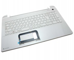 Tastatura Toshiba 9Z.NBSQ.10J alba cu Palmrest alb. Keyboard Toshiba 9Z.NBSQ.10J alba cu Palmrest alb. Tastaturi laptop Toshiba 9Z.NBSQ.10J alba cu Palmrest alb. Tastatura notebook Toshiba 9Z.NBSQ.10J alba cu Palmrest alb