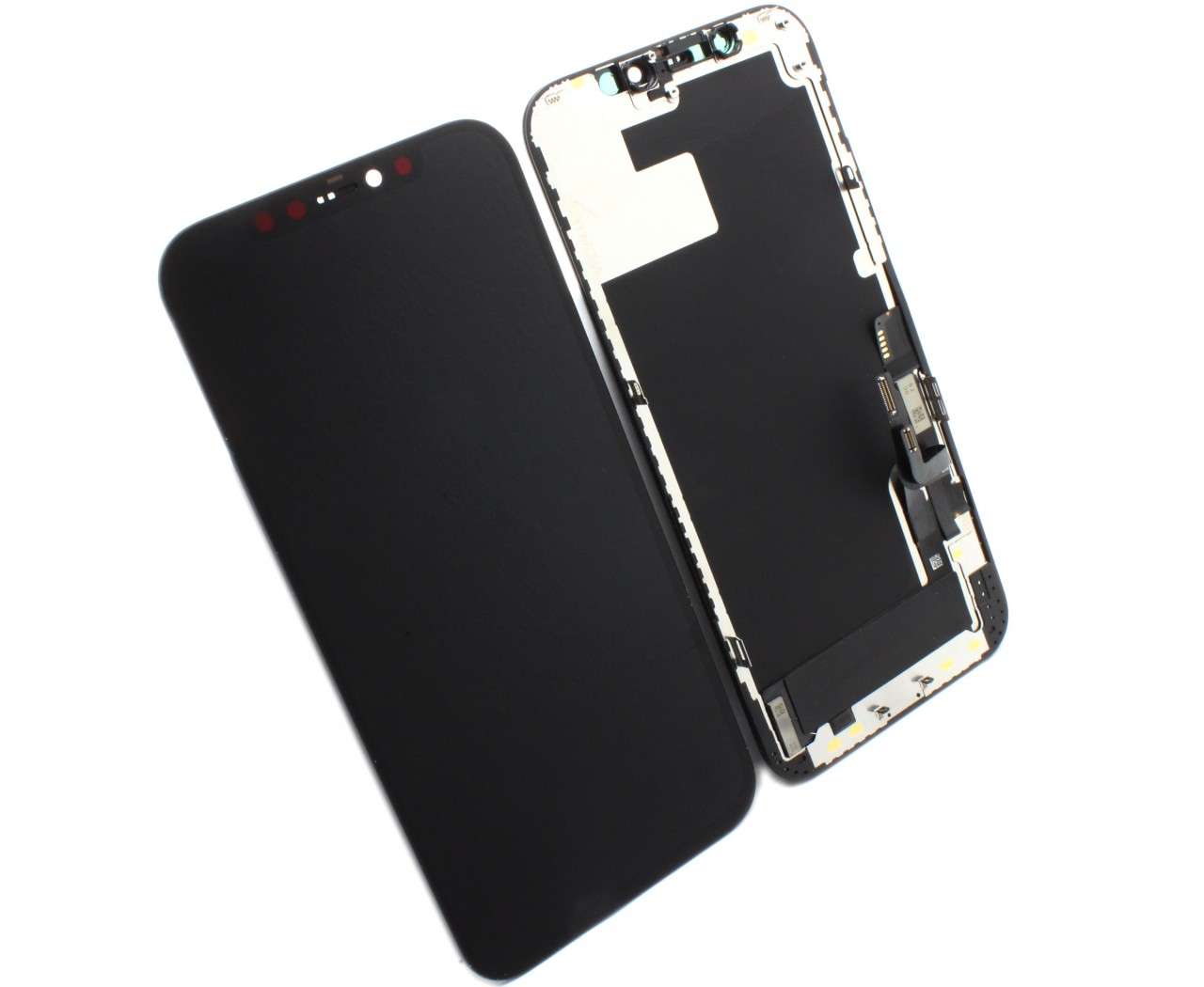 Display Apple iPhone 12 Pro OLED Negru Black High Copy Calitate A Plus (Negru) (Negru)