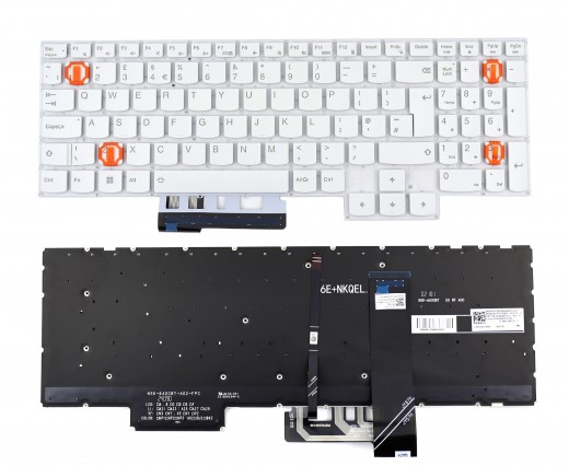 Tastatura Lenovo Legion 5 Pro 16ITH6 Alba iluminata backlit. Keyboard Lenovo Legion 5 Pro 16ITH6 Alba. Tastaturi laptop Lenovo Legion 5 Pro 16ITH6 Alba. Tastatura notebook Lenovo Legion 5 Pro 16ITH6 Alba