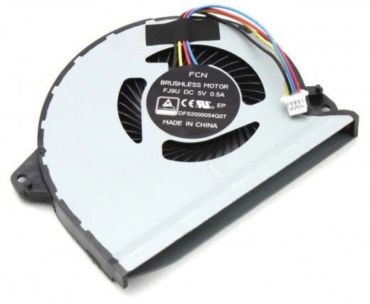 Cooler procesor CPU laptop Asus FJ9T. Ventilator procesor Asus FJ9T.