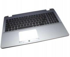 Tastatura Asus 13NB0FD2AP0311 Neagra cu Palmrest Argintiu. Keyboard Asus 13NB0FD2AP0311 Neagra cu Palmrest Argintiu. Tastaturi laptop Asus 13NB0FD2AP0311 Neagra cu Palmrest Argintiu. Tastatura notebook Asus 13NB0FD2AP0311 Neagra cu Palmrest Argintiu