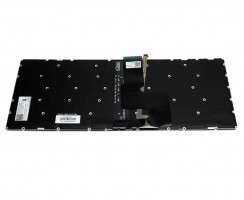 Tastatura Lenovo NSK-BZ1SQ iluminata layout US fara rama enter mic originala