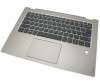 Palmrest Lenovo 5CB0N67533. Carcasa Superioara Lenovo 5CB0N67533 Auriu cu tastatura si touchpad inclus