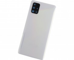 Capac Baterie Samsung Galaxy A71 A715F Prism Crush Silver. Capac Spate Samsung Galaxy A71 A715F Prism Crush Silver