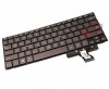 Tastatura Asus ZenBook UX31LA maro iluminata. Keyboard Asus ZenBook UX31LA. Tastaturi laptop Asus ZenBook UX31LA. Tastatura notebook Asus ZenBook UX31LA