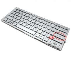 Tastatura Sony Vaio VPCSD Argintie. Keyboard Sony Vaio VPCSD. Tastaturi laptop Sony Vaio VPCSD. Tastatura notebook Sony Vaio VPCSD