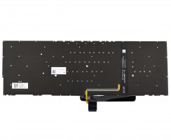 Tastatura Neagra Asus AEUJ8R00010 iluminata layout US fara rama enter mic
