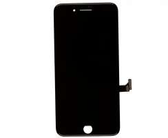 Display iPhone 8 Plus Complet, cu tablita metalica pe spate, conector pentru amprenta si ornamente camera si casca.