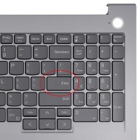 Tastatura Lenovo ThinkBook 16 G6 IRL Gri cu Palmrest Gri si TouchPad iluminata backlit