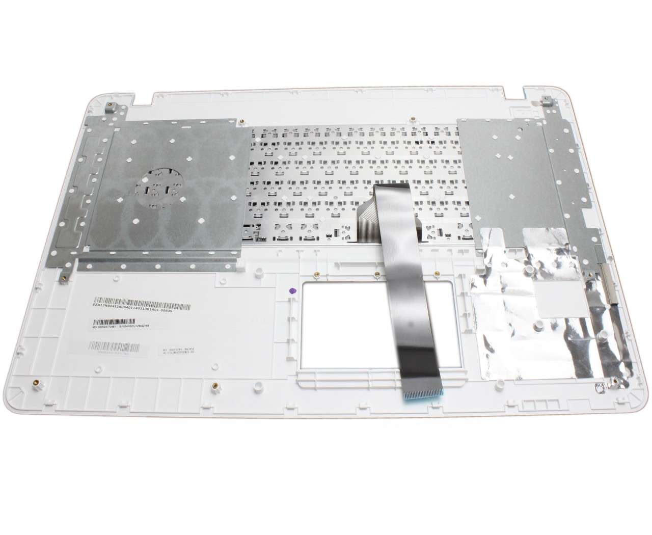 Tastatura Asus X751MA neagra cu Palmrest alb
