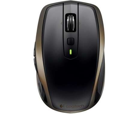 Mouse Wireless Logitech MX Anywhere 2, 1600 DPI, USB, Negru