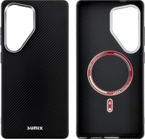 Husa Samsung Galaxy S26 Ultra S948 Sunix Neo Black Neagra compatibila MagSafe