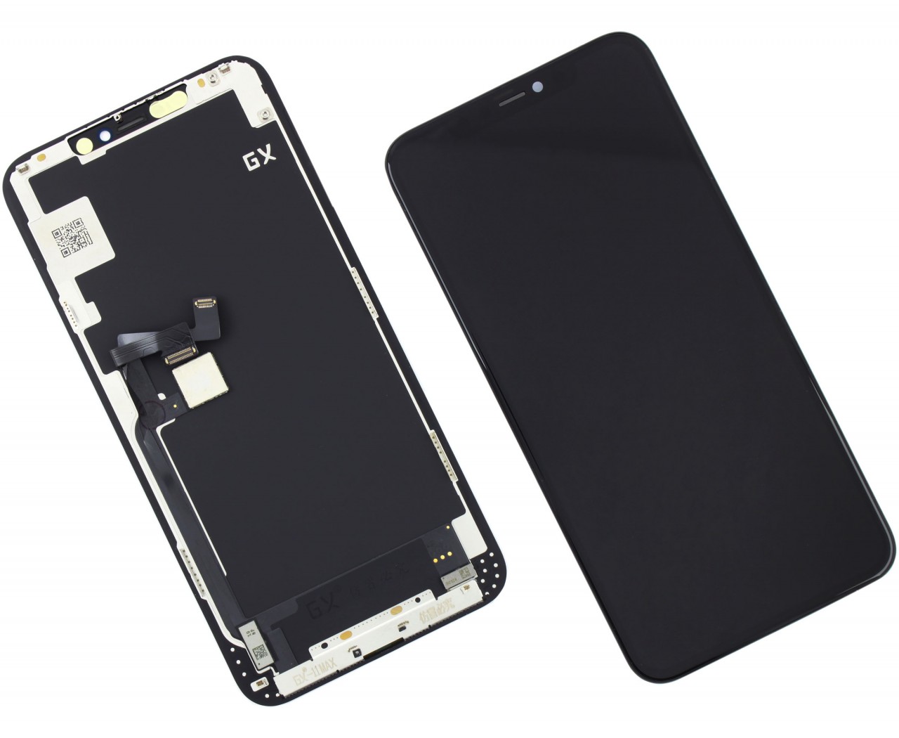 Display Apple iPhone 11 Pro Max OLED Negru Black Apple imagine 2022
