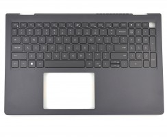 Tastatura Dell 0418CV Neagra cu Palmrest Negru iluminata backlit. Keyboard Dell 0418CV Neagra cu Palmrest Negru. Tastaturi laptop Dell 0418CV Neagra cu Palmrest Negru. Tastatura notebook Dell 0418CV Neagra cu Palmrest Negru