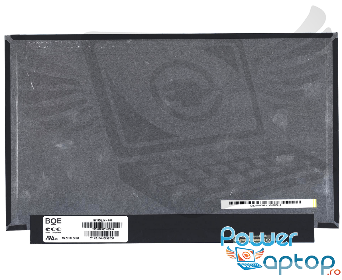 Display laptop HP EliteBook 840 G5 Ecran 14.0 3840x2160 40 pini Edp