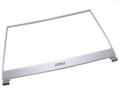 Bezel Front Cover MSI MS-16Q3. Rama Display MSI MS-16Q3 Argintie