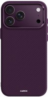 Husa iPhone 17 Pro Sunix Neo Burgundy compatibila MagSafe