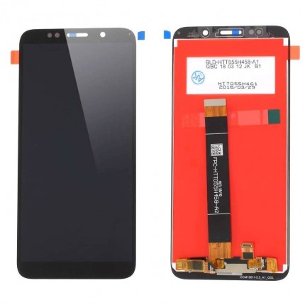Ansamblu Display LCD + Touchscreen Huawei Y5 Prime 2018 Black Negru . Ecran + Digitizer Huawei Y5 Prime 2018 Black Negru